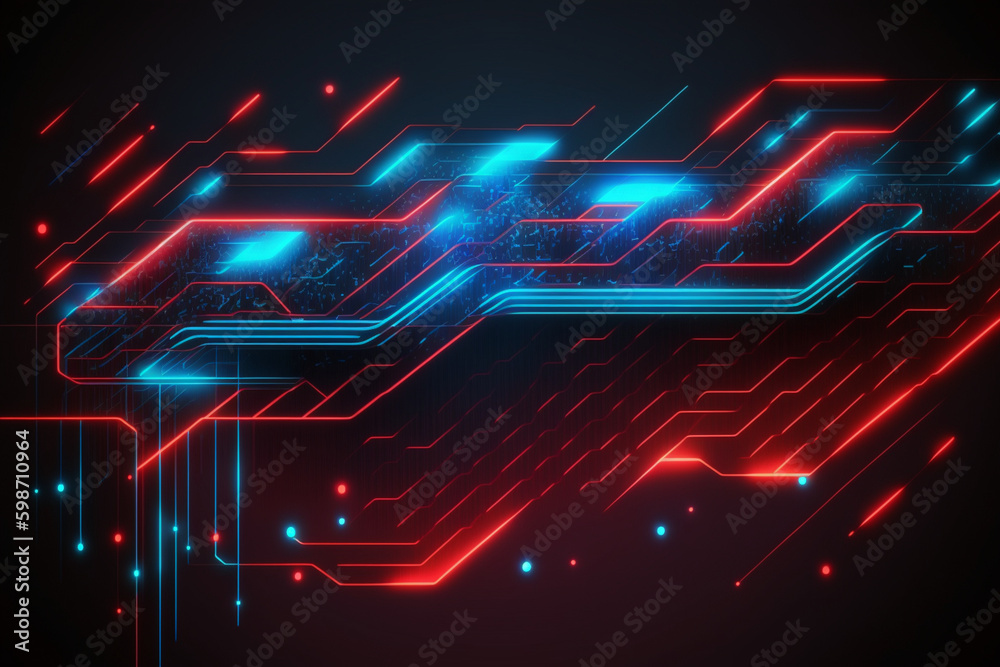 abstract background with glowing lines abstract background with glowing lines