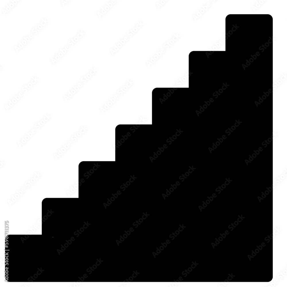Obraz premium 3d graphic of a person holding a laptop with arrow ladder
