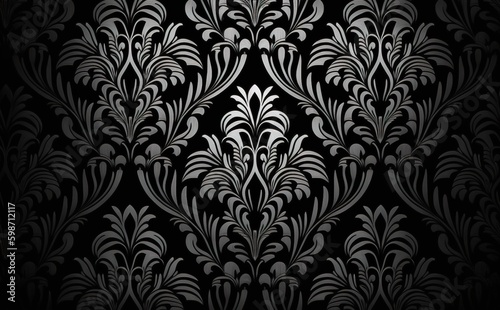 Trendy seamless floral pattern