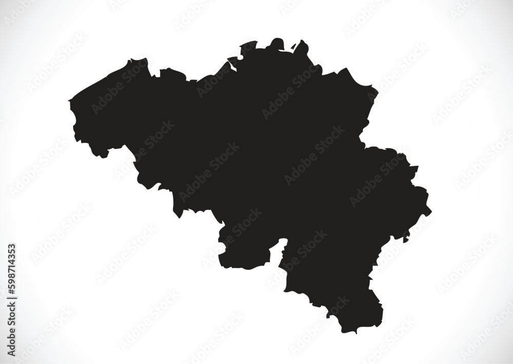 Belgium map
