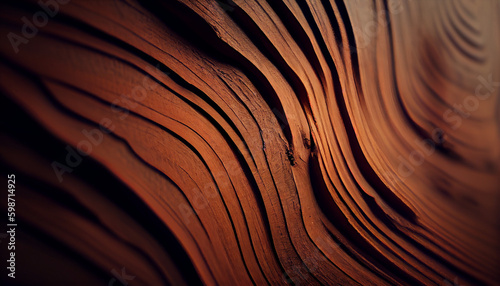 Wooden abstract texture background. Top View Of wooden Background. mockup. Ai generated image