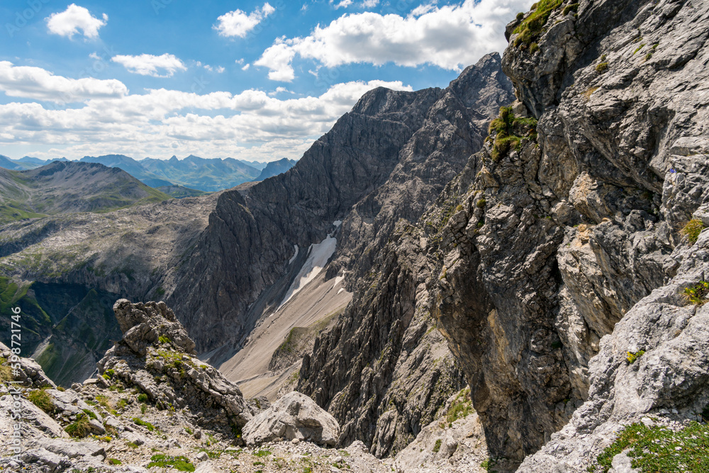 Beautiful Hike to the Braunarlspitze Bergenzerwald Lechquellengebirge