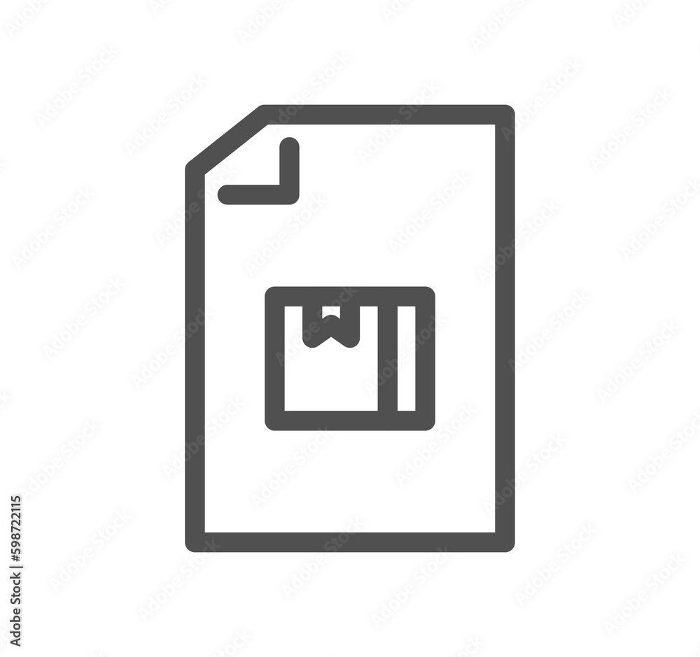 Delivery related icon outline and linear symbol. Delivery related icon outline and linear symbol.