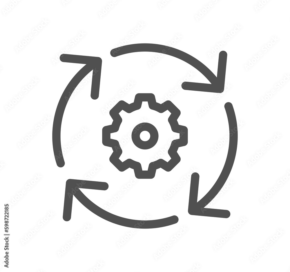 Setup and settings related icon outline and linear symbol.
Setup and settings related icon outline and linear symbol.