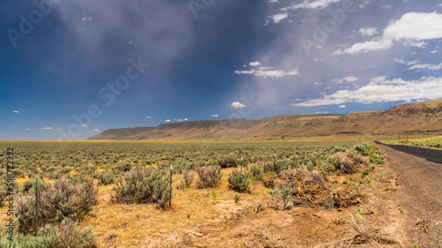 A Summer Cloudscape in Oregons High Desert.