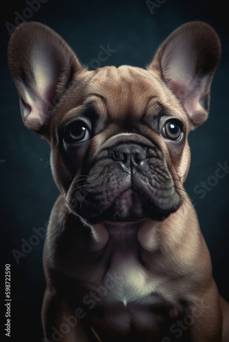 French Bulldog Puppy portrait © Enea