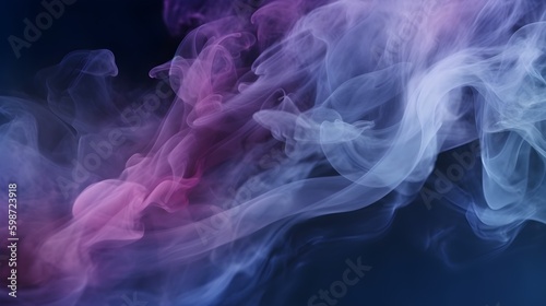 Colorful smoke background