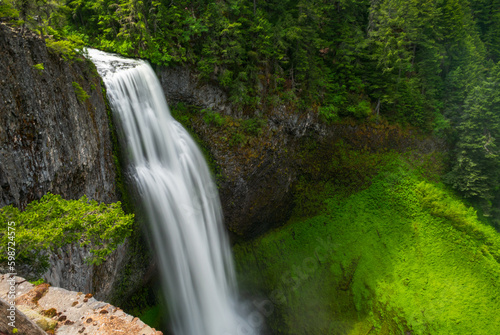 Salt Creek Falls  Oregon  USA