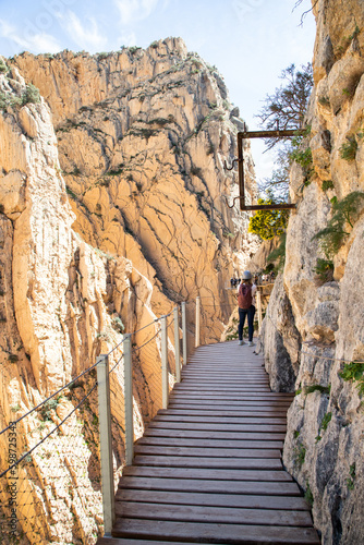 caminito Del Rey Trail in Andalusia © Melinda Nagy
