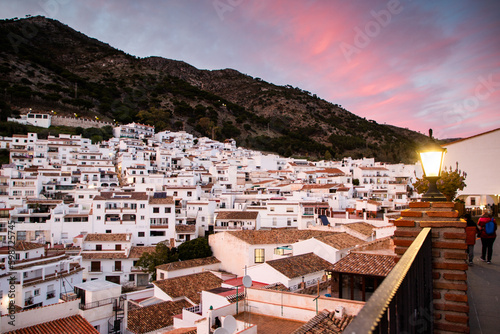 picturesque village of  Mijas. Costa del Sol, Andalusia, Spain
