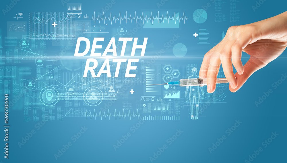 Syringe needle with virus vaccine Syringe needle with virus vaccine
