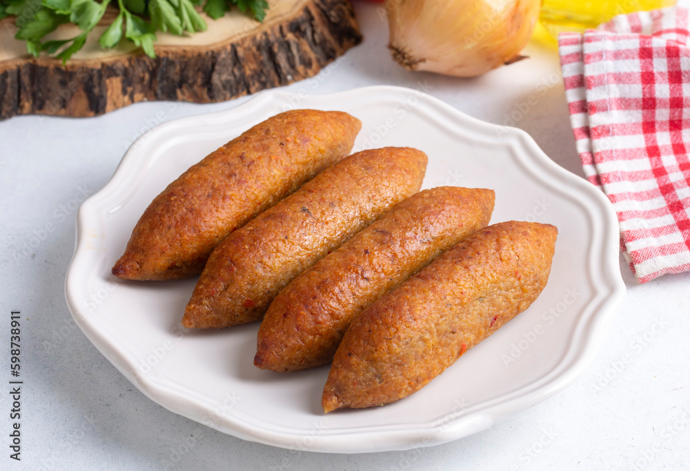 Turkish domestic special food icli kofte and oruk , domestic Turkish foods. Hatay oruk kofte. Turkish domestic special food icli kofte and oruk , domestic Turkish foods. Hatay oruk kofte.