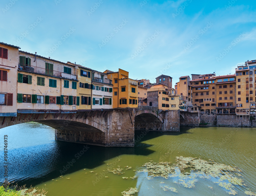 Ponte Vecchio bridge, Florence, Tuscany, Italy