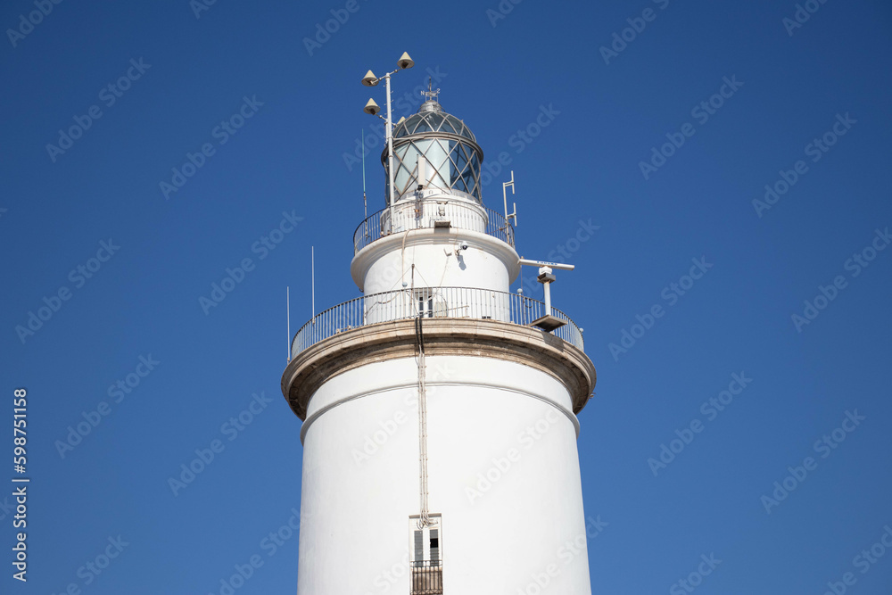 lighthouse in the port 