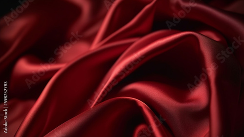 red silk backgroun
