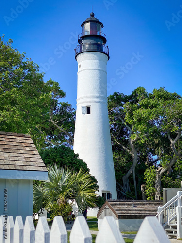 Lighthouse in Key West, Florida, USA .