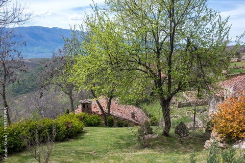 Village of Dolene at Ograzhden Mountain, Bulgaria