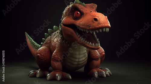 cartoon  dinosaur  animal  dragon  vector  illustration  reptile  fun  dino  green  crocodile  monster  cute  funny  character  baby  art  lizard  frog  drawing  smile  generative  ai