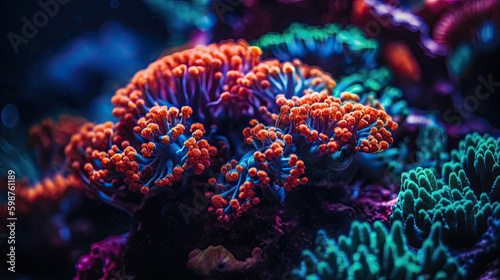 Corais coloridos photo