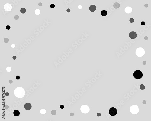 dots on gray background, blank space presentation page, graphic design background, powerpoint template, portfolio layout, corporate backdrop