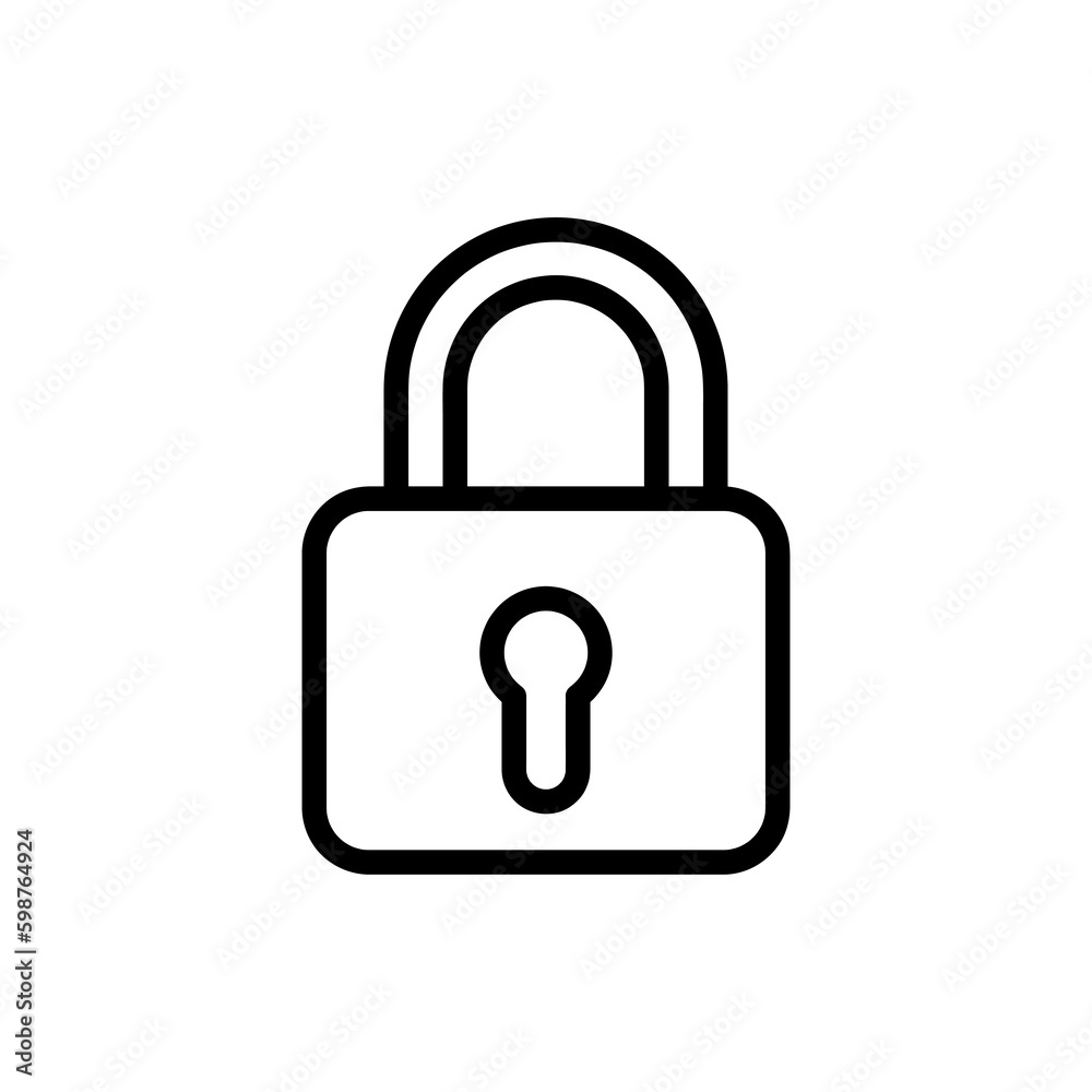 padlock icon,vector illustration . vector padlock icon illustration isolated on White background..eps padlock icon,vector illustration . vector padlock icon illustration isolated on White background..eps