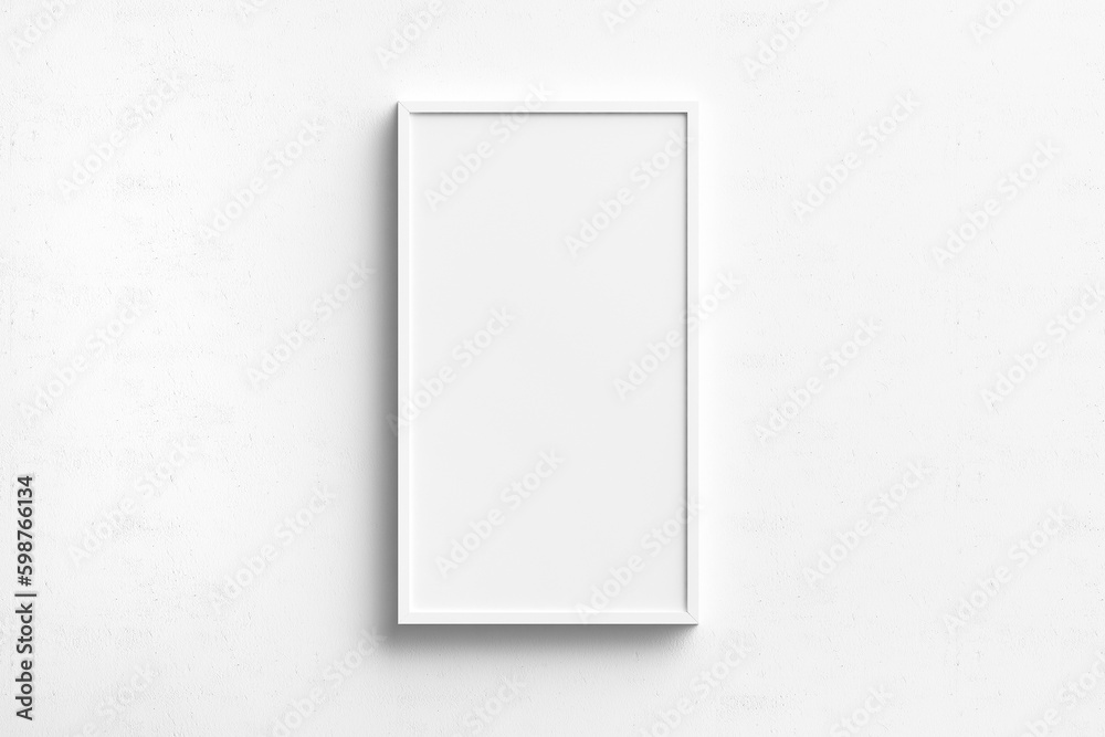 Vertical Wall art Mockup, White frame mockup, Digital Mockup Vertical Wall art Mockup, White frame mockup, Digital Mockup