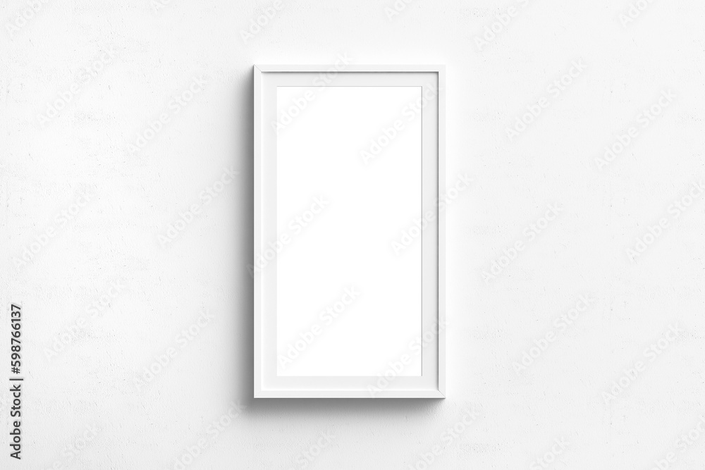 Vertical Wall art Mockup, White frame mockup, Digital Mockup Vertical Wall art Mockup, White frame mockup, Digital Mockup