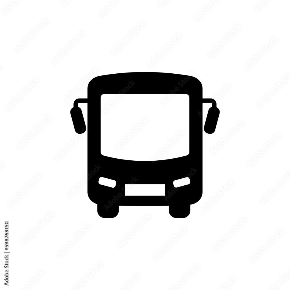 Bus icon vector. bus vector icon Bus icon vector. bus vector icon