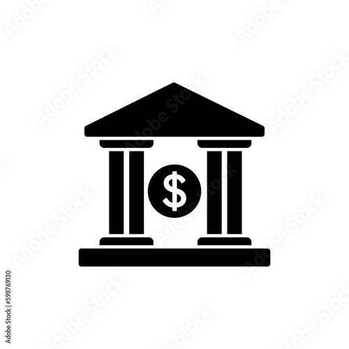 Bank icon vector. bank icon symbol © zo3listic