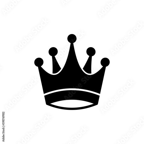 Crown Icon vector. Crown symbol for web site design,