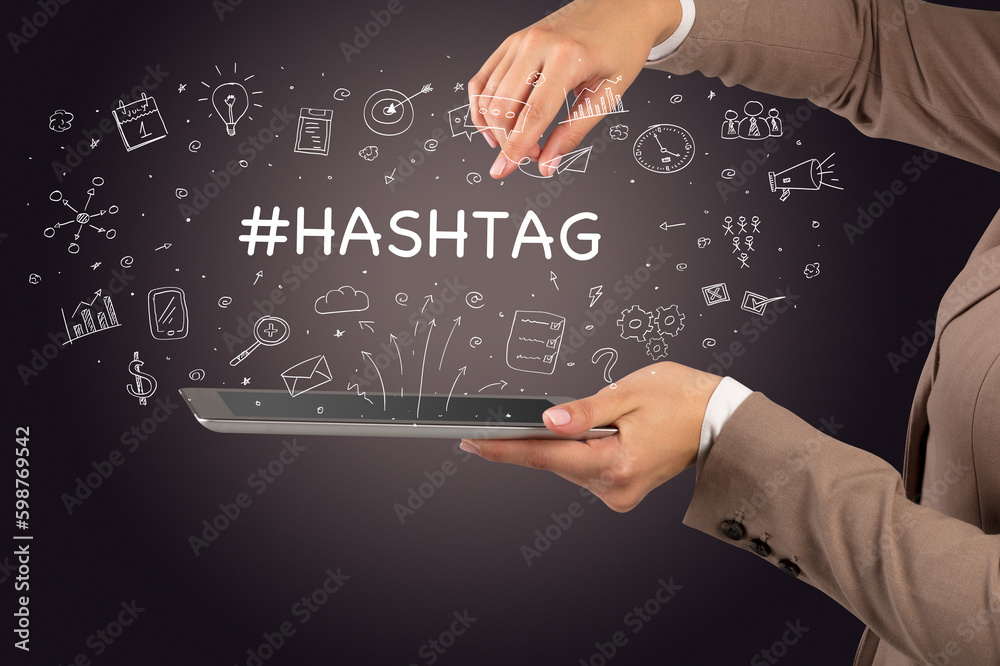 Close-up of a touchscreen, social media concept concept Close-up of a touchscreen, social media concept concept