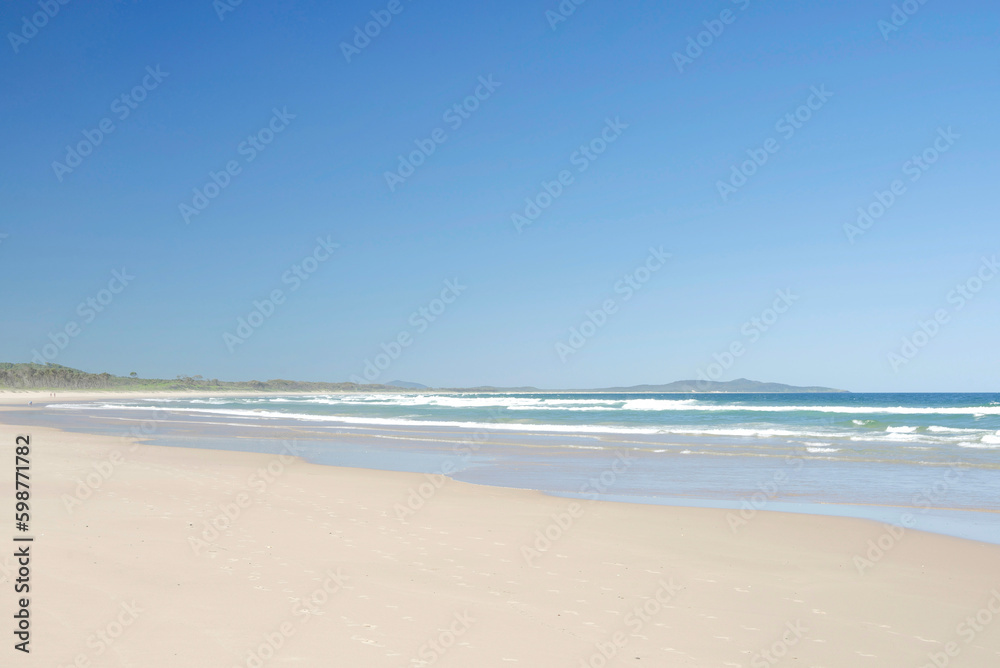Crescent Heads beach, New South Wales, Australia Crescent Heads beach, New South Wales, Australia