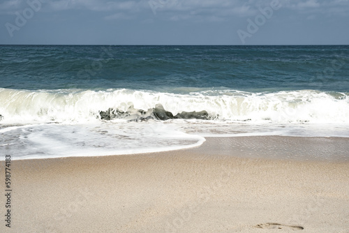 waves of the Gulf of Thailand on the beaches of Koh Samui © Irina