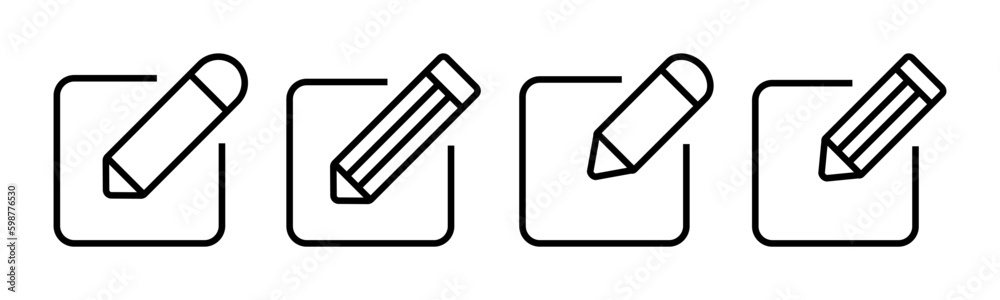Edit icon vector illustration. edit document sign and symbol. edit text icon. pencil. sign up Edit icon vector illustration. edit document sign and symbol. edit text icon. pencil. sign up