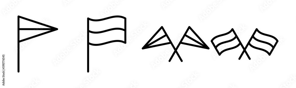 Flag icon vector illustration. Gps location pin map. Location marker symbol. Flag icon vector illustration. Gps location pin map. Location marker symbol.