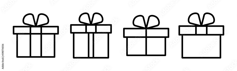 Gift icon vector illustration. gift sign and symbol. birthday gift Gift icon vector illustration. gift sign and symbol. birthday gift