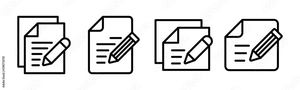 Note icon vector illustration. notepad sign and symbol Note icon vector illustration. notepad sign and symbol