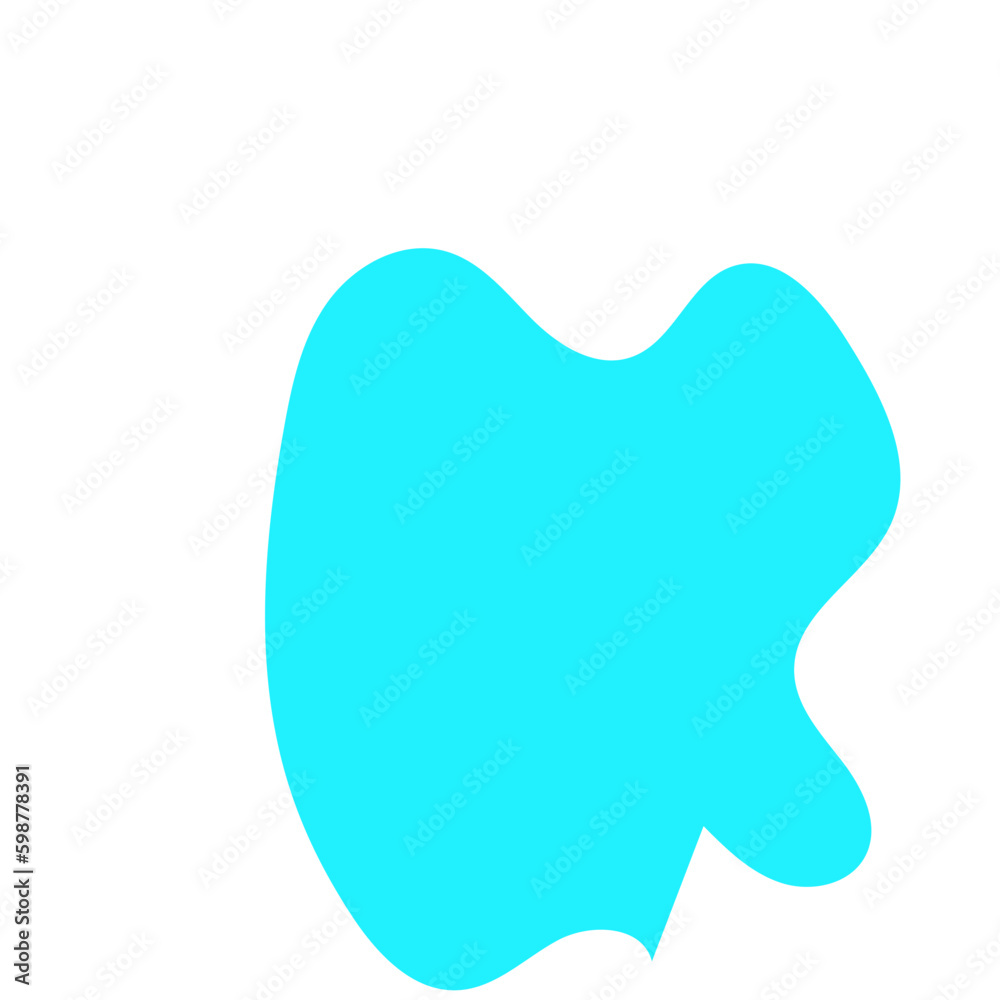 Light Blue Blob Abstract Shapes Vectors Light Blue Blob Abstract Shapes Vectors