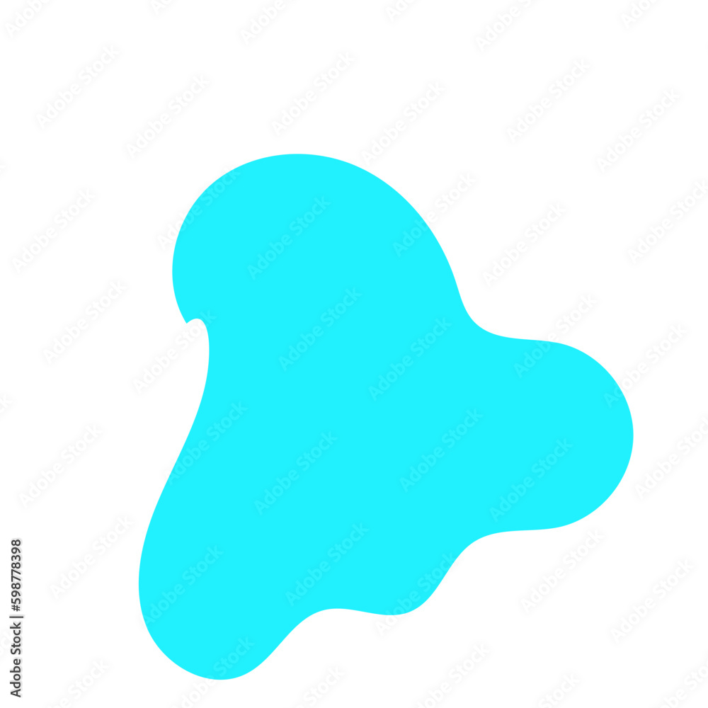 Light Blue Blob Abstract Shapes Vectors Light Blue Blob Abstract Shapes Vectors