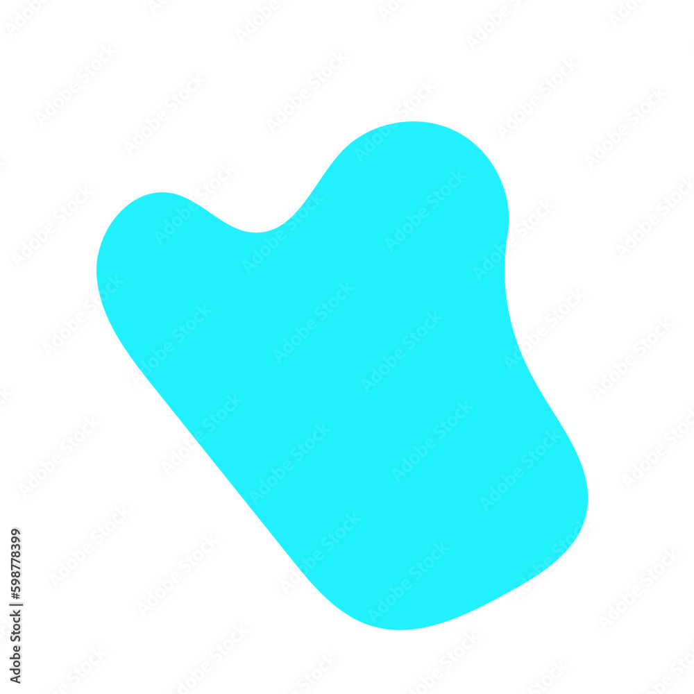 Light Blue Blob Abstract Shapes Vectors Light Blue Blob Abstract Shapes Vectors