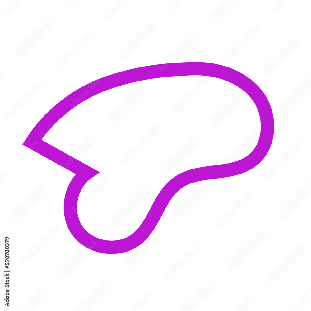 Purple Abstract Shapes Outline Purple Abstract Shapes Outline