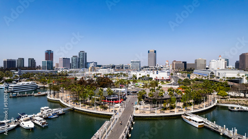 Fotografiet Long Beach, California | Drone Shot