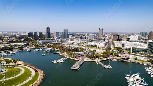 Port of Long Beach in Southern California