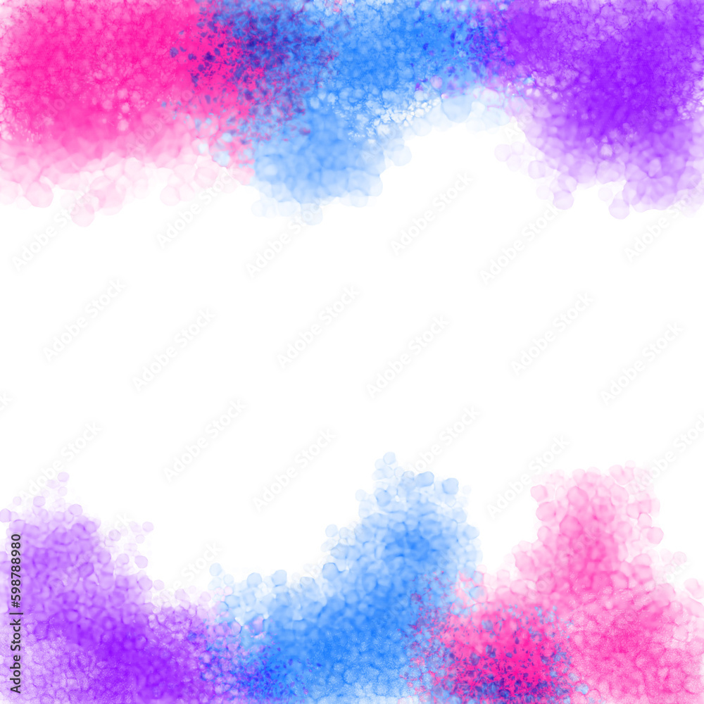 bi pride pink purple blue neon watercolor edges overlay, transparent sheer border page decoration, liquid. digital art traditionally created by hand bi pride pink purple blue neon watercolor edges overlay, transparent sheer border page decoration, liquid. digital art traditionally created by hand
