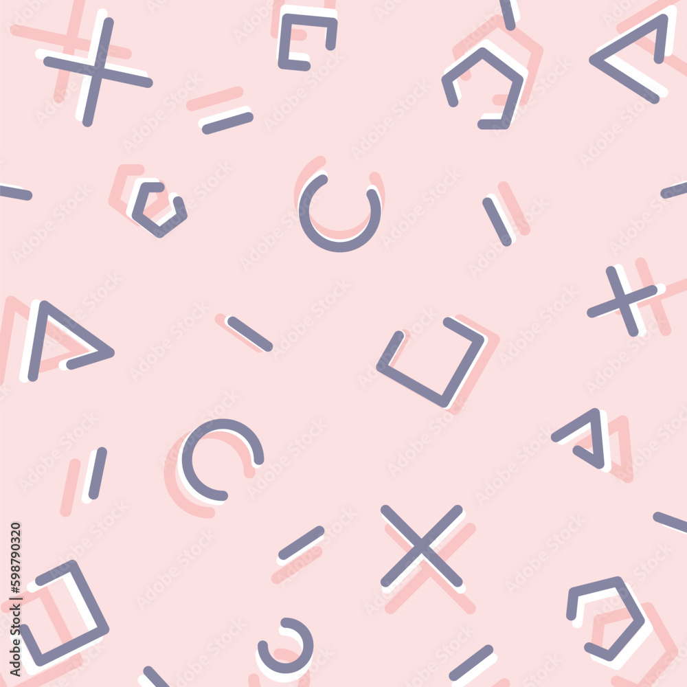 geometric seamless pattern background, square, circle, triangle, line. template for poster, banner, social media, greeting card, web. geometric seamless pattern background, square, circle, triangle, line. template for poster, banner, social media, greeting card, web.
