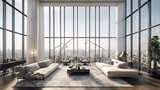 Luxury Penthouse Living Room