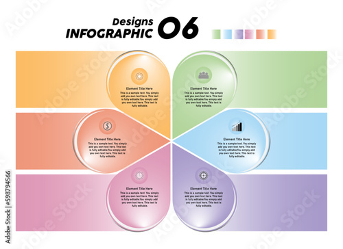 Business data visualization. timeline infographic icons designed for abstract background template
