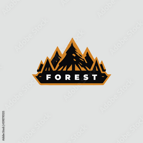 forest logo design