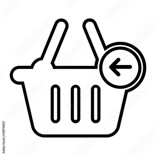 arrow shopping cart web application icon 