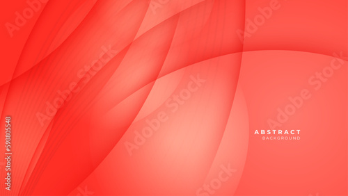 Abstract red on light silver background modern design. Vector illustration